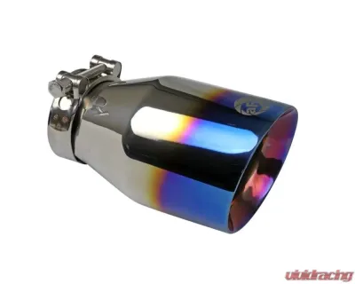 aFe Power Mach Force XP 3" - 2.5" 304 Stainless Catback Exhaust System w/ Blue Flame Tips Audi A4 Allroad L4 2.0L 2013-2016 - 49-36438-L