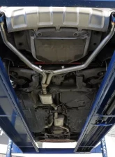 aFe Power Mach Force XP 3" - 2.5" 304 Stainless Catback Exhaust System w/ Blue Flame Tips Audi A4 Allroad L4 2.0L 2013-2016                                     - 49-36438-L - Image 4