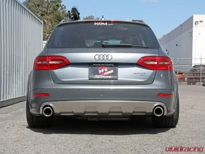 aFe Power Mach Force XP 3" - 2.5" 304 Stainless Catback Exhaust System w/ Polished Tips Audi A4 Allroad L4 2.0L 2013-2016 - 49-36438-P