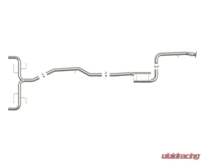 aFe Power Mach Force-XP 3" - 2-1/2" 304 Stainless Catback Exhaust System Alfa Romeo Giulia L4 2.0L t 2017-2024 - 49-36903