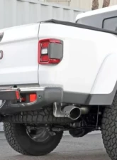 aFe Power Vulcan Series 3-Inch DPF-Back Exhaust System Stainless Steel with Polished Tip Jeep Gladiator V6 3.0L 2021-2023                                     - 49-38093-P - Image 4