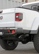 aFe Power Vulcan Series 3-Inch DPF-Back Hi-Tuck Exhaust System Stainless Steel with Black Tip Jeep Gladiator V6 3.0L 2021-2023                                     - 49-38094-B - Image 4