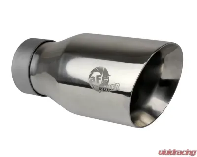 aFe Power 3" 409 Stainless DPF-Back Exhaust System w/ Polished Tips Chevrolet Silverado | GMC Sierra 1500 L6 3.0L 2020-2021 - 49-44128-P