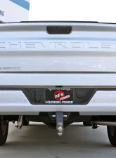 aFe Power 3" 409 Stainless DPF-Back Exhaust System w/ Polished Tips Chevrolet Silverado | GMC Sierra 1500 L6 3.0L 2020-2021                                     - 49-44128-P - Image 6