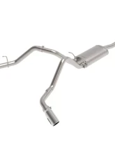 aFe Power Apollo GT Series 3" 409 Stainless Catback Exhaust System w/ Polished Tips Chevrolet Silverado | GMC Sierra 1500 2009-2018                                     - 49-44134-P - Image 6