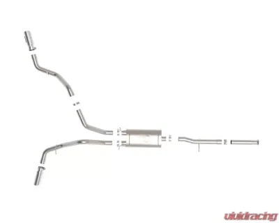 aFe Power Apollo GT Series 3" 409 Stainless Catback Exhaust System w/ Polished Tips Chevrolet Silverado | GMC Sierra 1500 2009-2018 - 49-44134-P