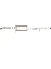 aFe Power Apollo GT Series 3" 409 Stainless Catback Exhaust System w/ Polished Tip Chevrolet Silverado | GMC Sierra 1500 2009-2018                                     - 49-44136-P - Image 2