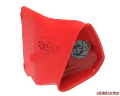 aFe Power Magnum Force Dynamic Red Air Scoop Ford Mustang 2015-2022 - 54-13015SR