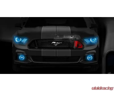 aFe Power Magnum Force Dynamic Black Air Scoop Ford Mustang 2015-2022 - 54-13015S