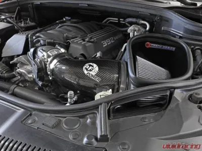 aFe Power Track Series Carbon Fiber Intake System w/ Pro DRY S Filter Dodge Durango | Jeep Grand Cherokee V8 6.4L 2012-2021 - 57-10014D