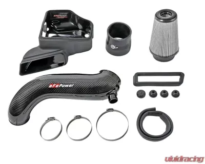 aFe Power Track Series Carbon Fiber Intake System w/ Pro DRY S Filter Audi | Volkswagen L4 2.0L (t) 2015-2021 - 57-10016D