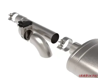 aFe Power Gemini XV 3" 304 Stainless Steel Catback Exhaust System wit Cut-Out Polished Tips Dodge | Ram 1500 | 1500 Classic V8-5.7L Hemi 2009-2024 - 49-32083-P