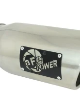 aFe Power Gemini XV 3" 304 Stainless Steel Catback Exhaust System wit Cut-Out Polished Tips Dodge | Ram 1500 | 1500 Classic V8-5.7L Hemi 2009-2024                                     - 49-32083-P - Image 6