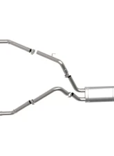 aFe Power Gemini XV 3" 304 Stainless Steel Catback Exhaust System wit Cut-Out Polished Tips Dodge | Ram 1500 | 1500 Classic V8-5.7L Hemi 2009-2024                                     - 49-32083-P - Image 9