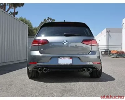 aFe Power Mach Force- 3 - 2.5" 304 Stainless Steel Catback Exhaust System w/Carbon Fiber Tips Volkswagen Golf R (MKVII) L4-2.0L (t) 2015-2019 - 49-36430-C