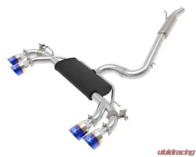 aFe Power Mach Force 3" 2.5" Stainless Steel Catback Exhaust System for Volkswagen Golf R 2015-2019 - 49-36430-L