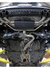 aFe Power Mach Force 3" 2.5" Stainless Steel Catback Exhaust System for Volkswagen Golf R 2015-2019                                     - 49-36430-L - Image 4