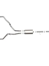 aFe Power Vulcan Series 3 in 304 Stainless Steel Catback Exhaust System w/ Black Tip Ford F-150 V6 2.7L | V6 3.5L | V8 5.0L 2015-2020                                     - 49-33130-B - Image 3