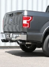 aFe Power Vulcan Series 3 in 304 Stainless Steel Catback Exhaust System w/ Black Tip Ford F-150 V6 2.7L | V6 3.5L | V8 5.0L 2015-2020                                     - 49-33130-B - Image 4