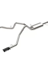 aFe Power Vulcan Series 3 in 304 Stainless Steel Catback Exhaust System w/ Black Tip Ford F-150 V6 2.7L | V6 3.5L | V8 5.0L 2015-2020                                     - 49-33130-B - Image 6