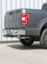 aFe Power Vulcan Series 3 in 304 Stainless Steel Catback Exhaust System w/ White Tip Ford F-150 V6 2.7L | V6 3.5L | V8 5.0L 2015-2020                                     - 49-33130-P - Image 4