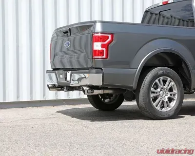 aFe Power Vulcan Series 3 in 304 Stainless Steel Catback Exhaust System w/ White Tip Ford F-150 V6 2.7L | V6 3.5L | V8 5.0L 2015-2020 - 49-33130-P