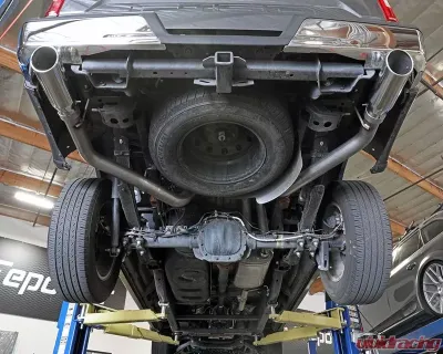 aFe Power Vulcan Series 3 in 304 Stainless Steel Catback Exhaust System w/ White Tip Ford F-150 V6 2.7L | V6 3.5L | V8 5.0L 2015-2020 - 49-33130-P