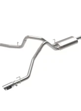aFe Power Vulcan Series 3 in 304 Stainless Steel Catback Exhaust System w/ White Tip Ford F-150 V6 2.7L | V6 3.5L | V8 5.0L 2015-2020                                     - 49-33130-P - Image 7