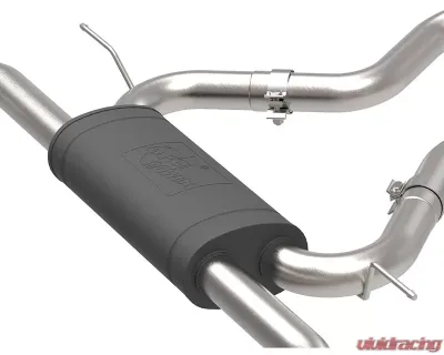 aFe Power Vulcan Series 2-1/2 inch Stainless Steel Catback Exhaust System Ford Edge ST V6 2.7L 2019-2021 - 49-33133