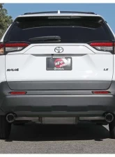 Takeda 2-1/4" to 2-1/2" 304 Stainless Steel Catback Exhaust System with Black Tip Toyota RAV4 L4-2.5L 2019-2024                                     - 49-36053-B - Image 3