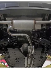 Takeda 2-1/4" to 2-1/2" 304 Stainless Steel Catback Exhaust System with Black Tip Toyota RAV4 L4-2.5L 2019-2024                                     - 49-36053-B - Image 4