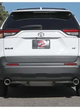 Takeda 2-1/4" to 2-1/2" 304 Stainless Steel Catback Exhaust System with Polished Tip Toyota RAV4 L4-2.5L 2019-2024                                     - 49-36053-P - Image 3