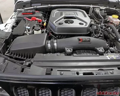 aFe Power Super Stock Induction System w/ Pro 5R Filter Jeep Wrangler JL L4 2.0L 2018-2023 - 55-10010R