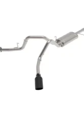 aFe Power Vulcan Series 3" 304 Stainless Steel Catback Exhaust System with Side Exit Black Tip Ford F-150 V6-2.7L tt | 3.5L tt | V8-5.0L 2021-2024                                     - 49-33126-B - Image 5