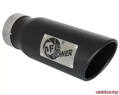 aFe Power Vulcan Series 3" 304 Stainless Steel Catback Exhaust System with Side Exit Black Tip Ford F-150 V6-2.7L tt | 3.5L tt | V8-5.0L 2021-2024 - 49-33126-B