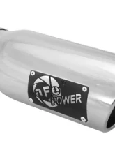 aFe Power Vulcan Series 3" 304 Stainless Steel Catback Exhaust System with Side Exit Polished Tip Ford F-150 V6-2.7L tt | 3.5L tt | V8-5.0L 2021-2024                                     - 49-33126-P - Image 5