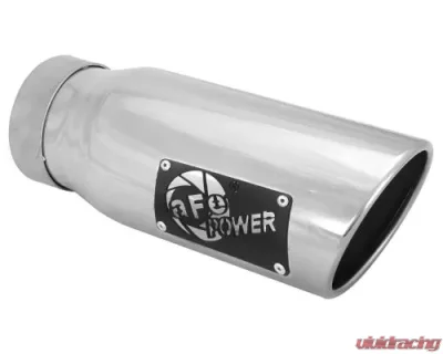 aFe Power Vulcan Series 3" 304 Stainless Steel Catback Exhaust System with Side Exit Polished Tip Ford F-150 V6-2.7L tt | 3.5L tt | V8-5.0L 2021-2024 - 49-33126-P