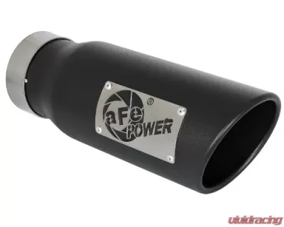 aFe Power Gemini XV 3" 304 Stainless Steel Catback Exhaust System with Cut-Out Black Tips Ford F-150 V6-2.7L tt | 3.5L tt | V8-5.0L 2021-2024 - 49-33129-B