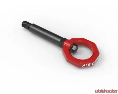 aFe Power Control Rear Tow Hook Red BMW F-Chassis 2 | 3 | 4 | M BMW 2015-2021 - 450-502002-R