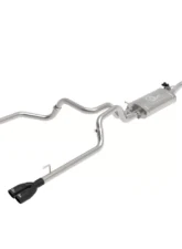 aFe Power Gemini XV 3" to Dual 2-1/2" 304 Stainless Steel Catback Exhaust System with Cut-Out Black Tips GM Silverado | Sierra 1500 V8-5.3L 2019-2024                                     - 49-34139-B - Image 9