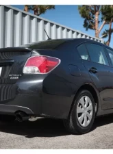 Takeda 2-1/4" 304 Stainless Steel Catback Exhaust System w/ Black Tip Subaru Impreza H4-2.0L 2012-2016                                     - 49-36052-B - Image 2