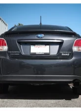Takeda 2-1/4" 304 Stainless Steel Catback Exhaust System w/ Black Tip Subaru Impreza H4-2.0L 2012-2016                                     - 49-36052-B - Image 3