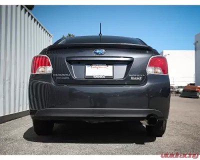 Takeda 2-1/4" 304 Stainless Steel Catback Exhaust System w/ Black Tip Subaru Impreza H4-2.0L 2012-2016 - 49-36052-B