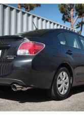 Takeda 2-1/4" 304 Stainless Steel Catback Exhaust System w/ Polished Tip Subaru Impreza H4-2.0L 2012-2016                                     - 49-36052-P - Image 2