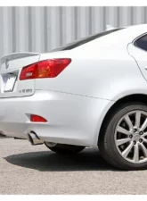 Takeda 2.5" 304 Stainless Steel Axle-Back Exhaust System w/ Polished Tip Lexus IS250 | IS350 V6-2.5L/3.5L 2006-2013                                     - 49-36055-P - Image 2