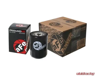 aFe Power Pro Guard HD Oil Filter (4 Pack) Chevrolet | Daihatsu | Geo | Infiniti | Lexus | Lotus | Nissan | Scion |Suzuki | Toyota 1987-2024 - 44-LF050-MB