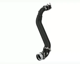 aFe Power Bladerunner 3.5 IN to 2.75 IN Aluminum Cold Charge Pipe Black Ford F-150 V6-2.7L (tt) 2021-2023