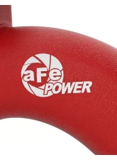 aFe Power Bladerunner 3" Aluminum Hot Charge Pipe Red Genesis G70 | Kia Stinger 2018-2023                                     - 46-20508-R - Image 4
