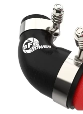 aFe Power Bladerunner 3" Aluminum Hot Charge Pipe Red Genesis G70 | Kia Stinger 2018-2023                                     - 46-20508-R - Image 7