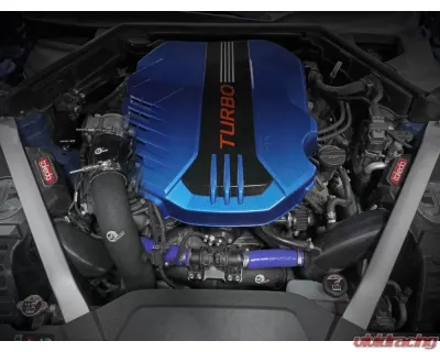aFe Power Bladerunner 3" Aluminum Cold Charge Pipe Black Genesis G70 | Kia Stinger 2018-2023 - 46-20509-B